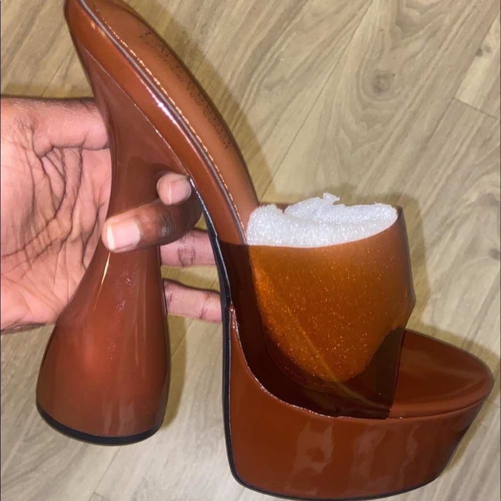 Brown Platform Heels